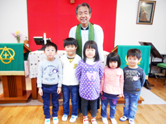 司祭門脇先生の誕生礼拝